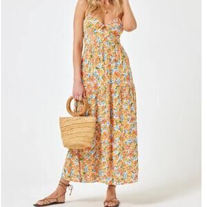 L*Space Gemma Floral Maxi Sundress NWT